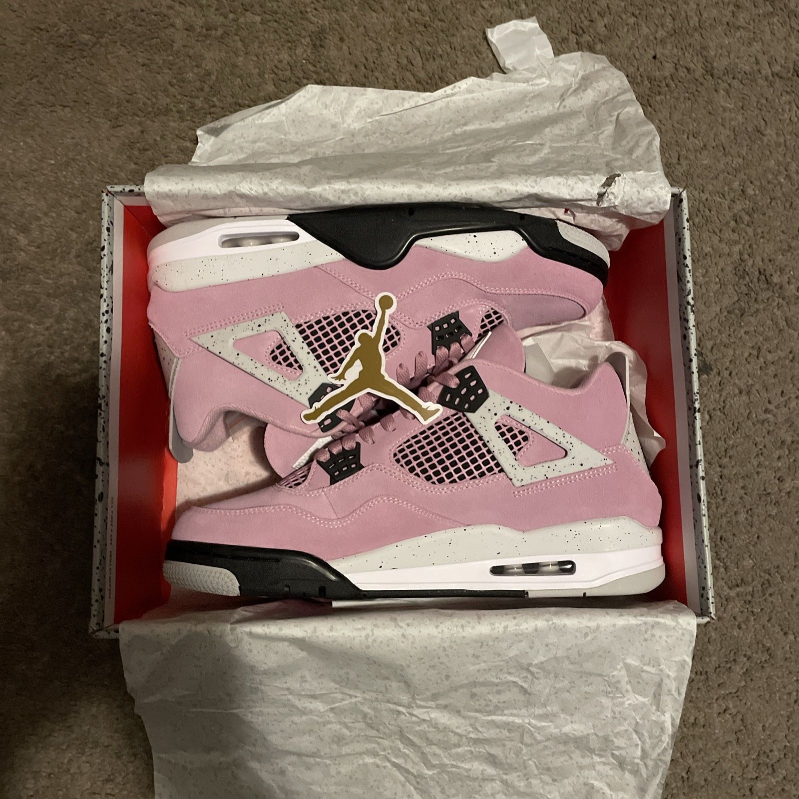 Nike Air Jordan 4 Orchid Pink