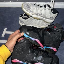 Jordan Bundle Pack Pair Size 6.5Y 8W