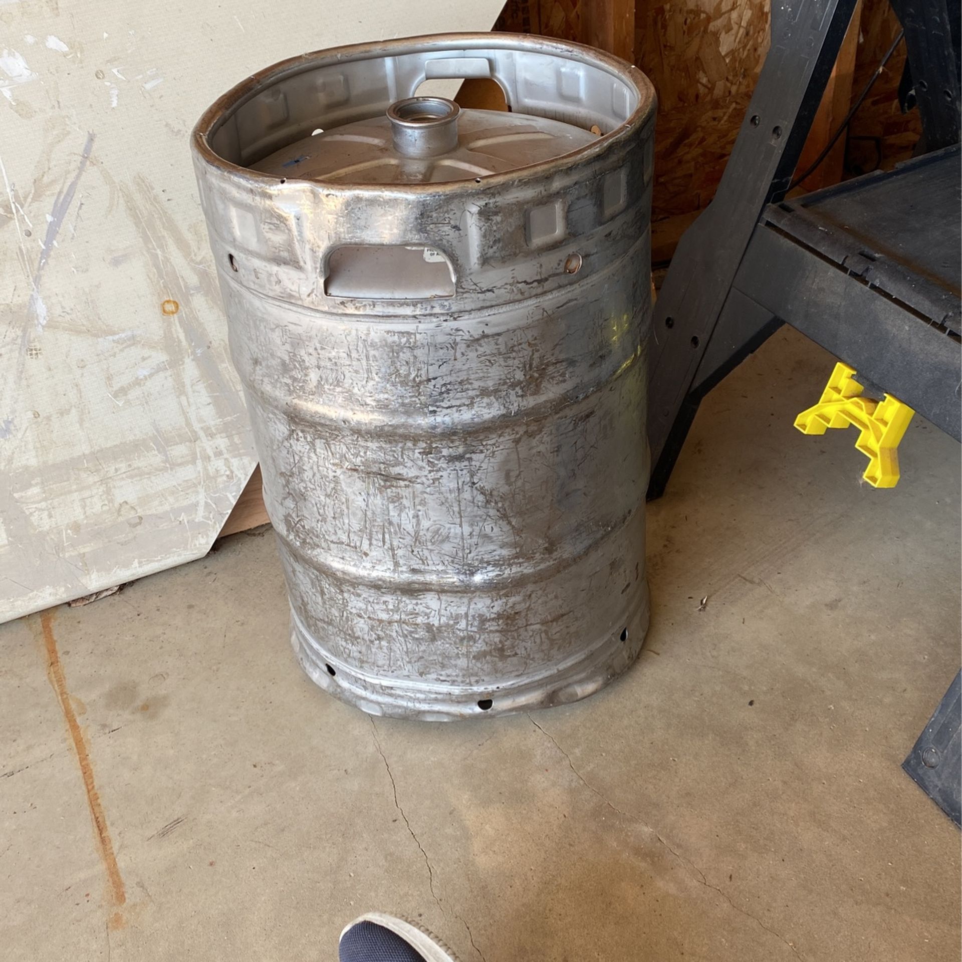 Empty Beer Keg