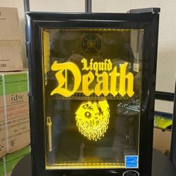 Brand New Liquid Death, Mini Fridge
