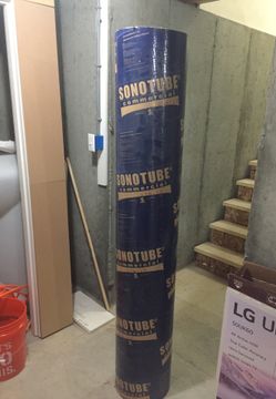 10” commercial sonotube x 6 feet long