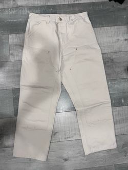 Tan Carhartt Double Knee Pants