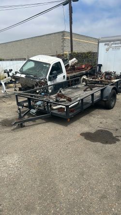 Single Axle Trailer 12’ 6’”x 6’ 6”