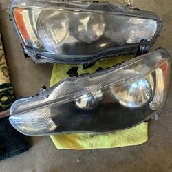 Evo X Oem Headlights 