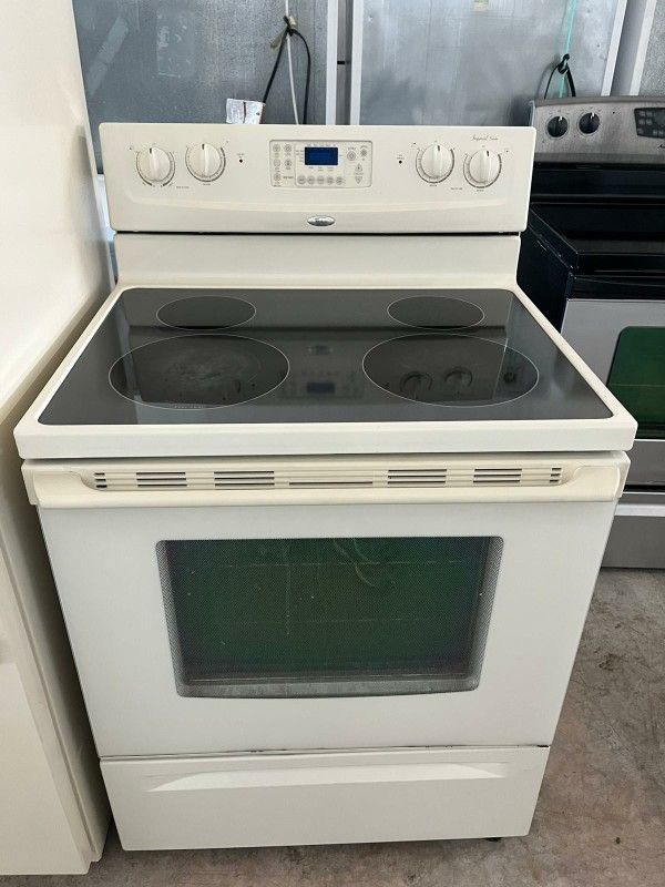 Stove Whirpool Beige Great Condition