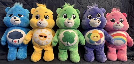 Care Bears - 9" Bean Plush - Special Collector Set - Exclusive Harmony Bear Included