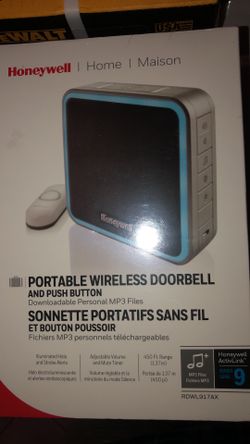 Portable wireless door bell