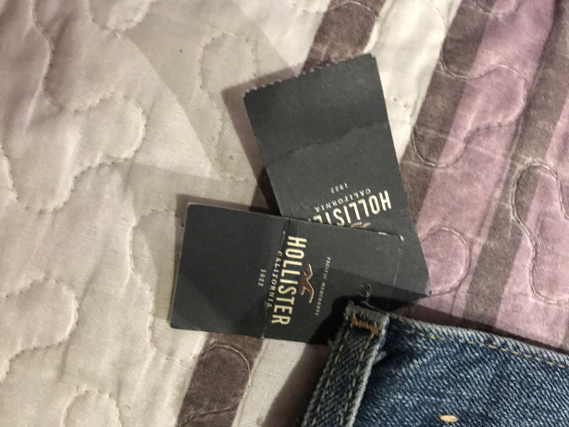 28x30 slim straight hollister pants new !