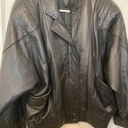 Leather jacket