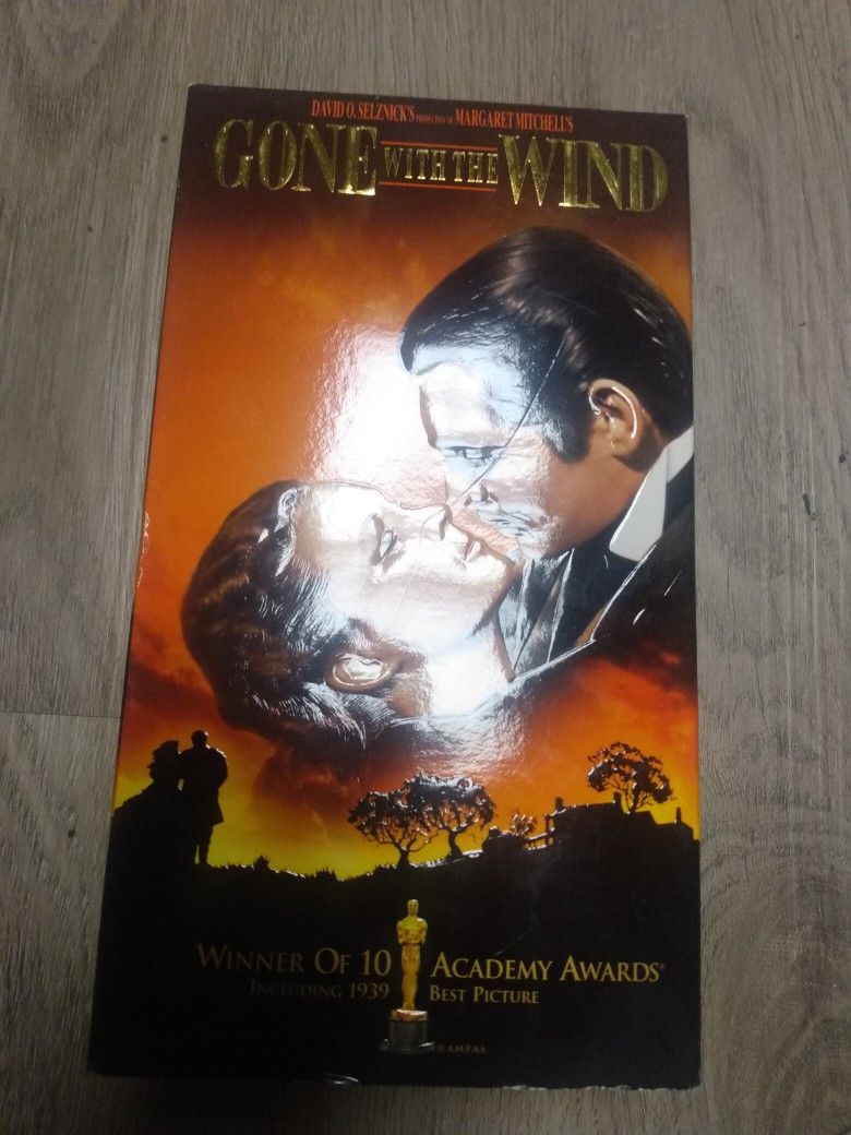 Vintage Gone With The Wind 2 Cassette Set