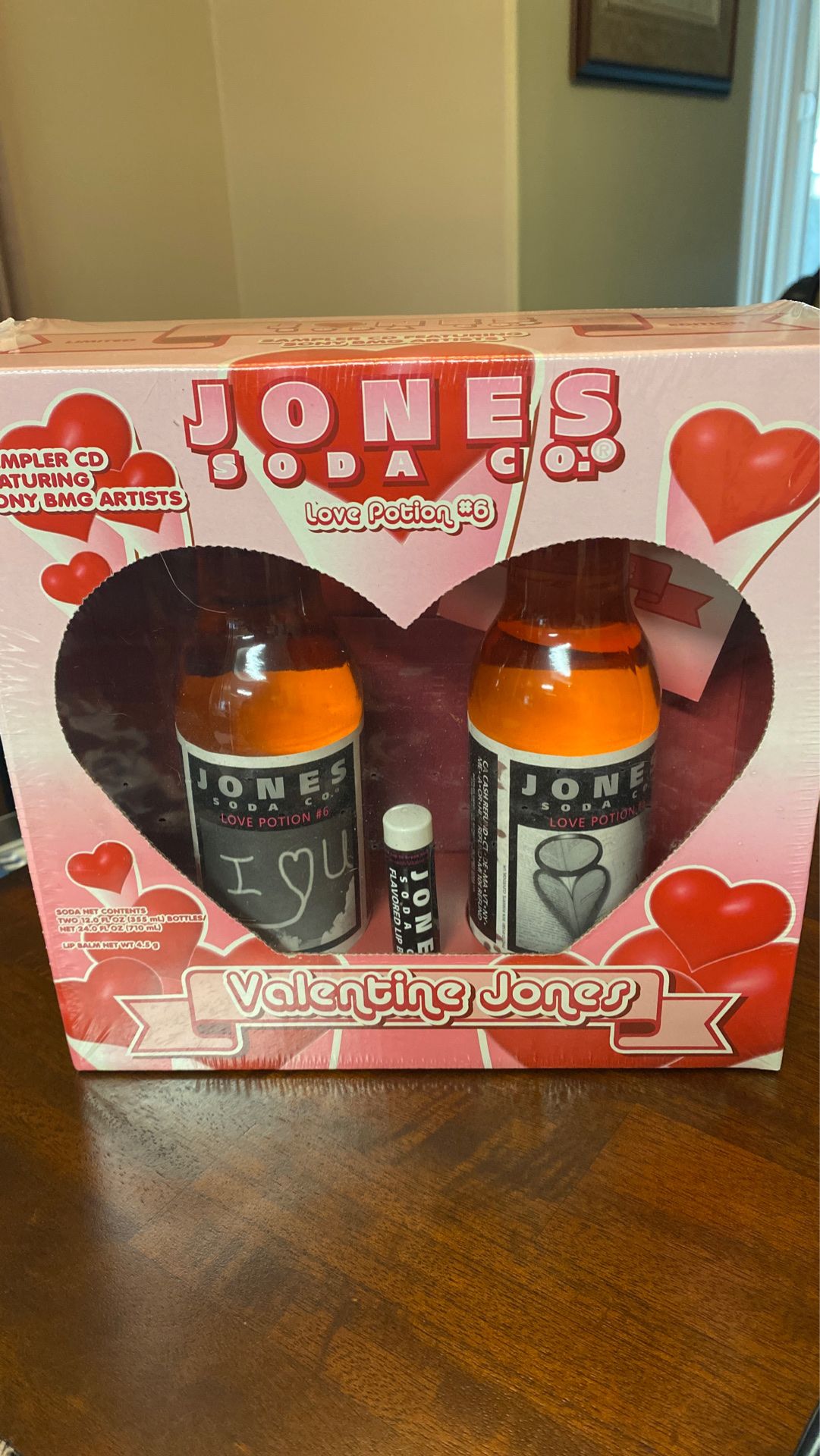 Valentines Jones Soda Love Potion #6 Gift Pack