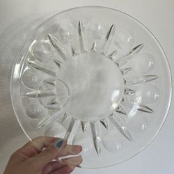Vintage Round Snack Plates