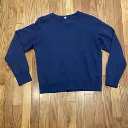 Uniqlo Blue Crewneck Sweatshirt Size 13 