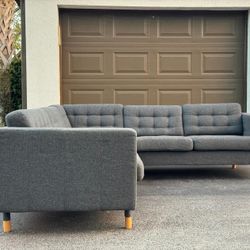 🛋️Sofa/Couch Sectional - Ikea - Gray - Delivery Available 🚛