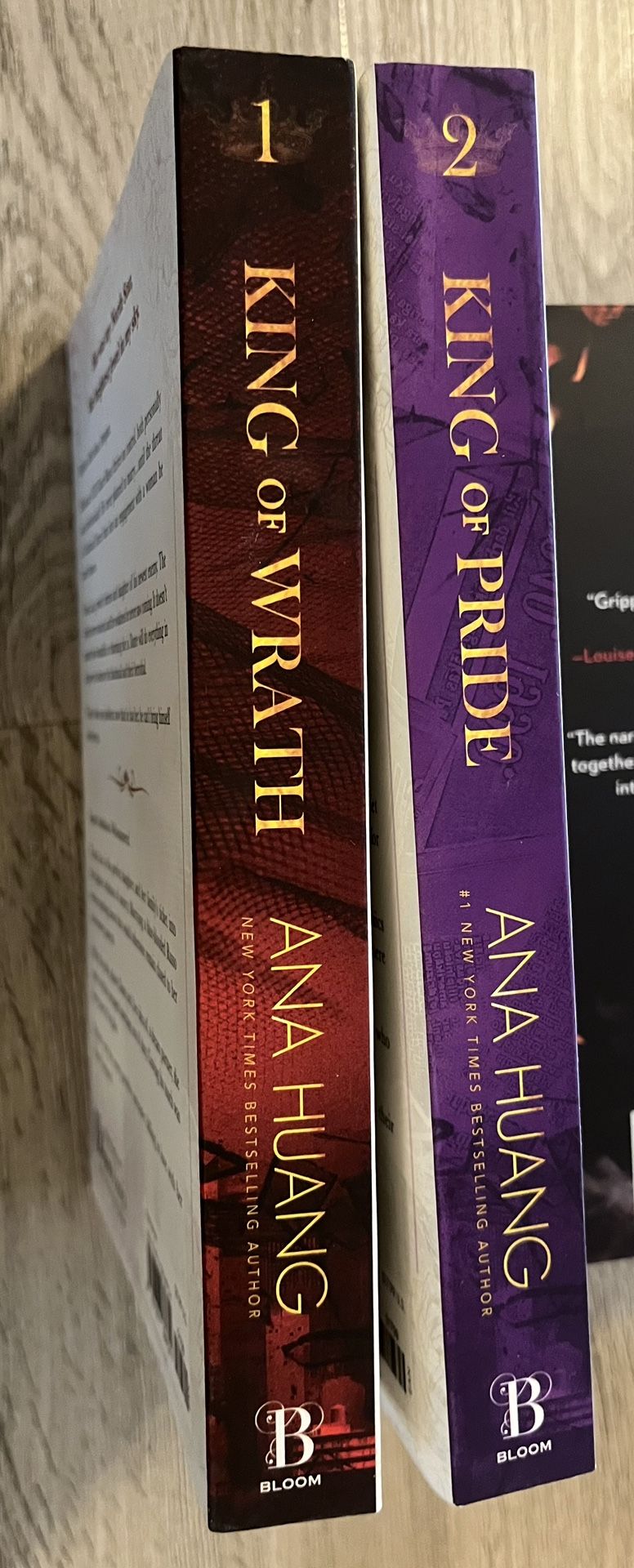 King Of Wrath & King Of Pride 2 Book Collection Set My Ana Huang PAPERBACK
