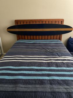 Pottery Barn Surfboard Full Size Bed And Shelves