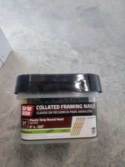 COLLATED FRAMING NAILS
CLAVOSENSECUENCIA PARA ARMAZÓN
