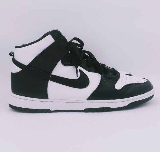 Nike Dunk High Retro Black/White DD1399-105 Size 13' (S3)