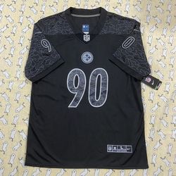 Nfl Black Jersey No. 90 Watt
