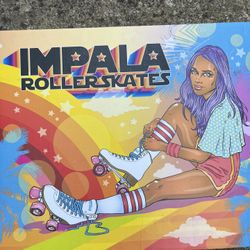 Size 7 Impala Roller skates & Pads