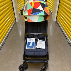 Brand New Graco Geo Pop Ready2Jet Compact Travel Stroller Automatic Fold Adjustable Seat