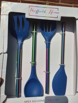 4 Piece Silicone Spatulas - $11