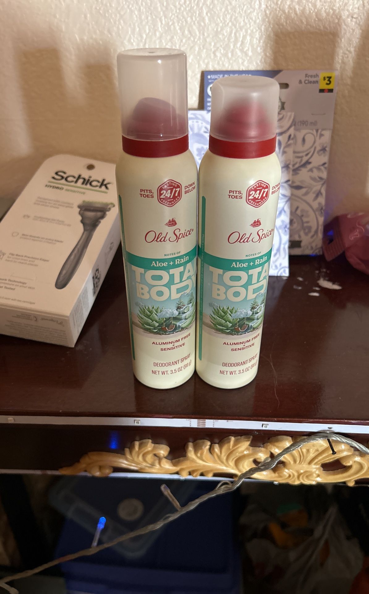 Old Spice.  Deodorant.     5 each.          
