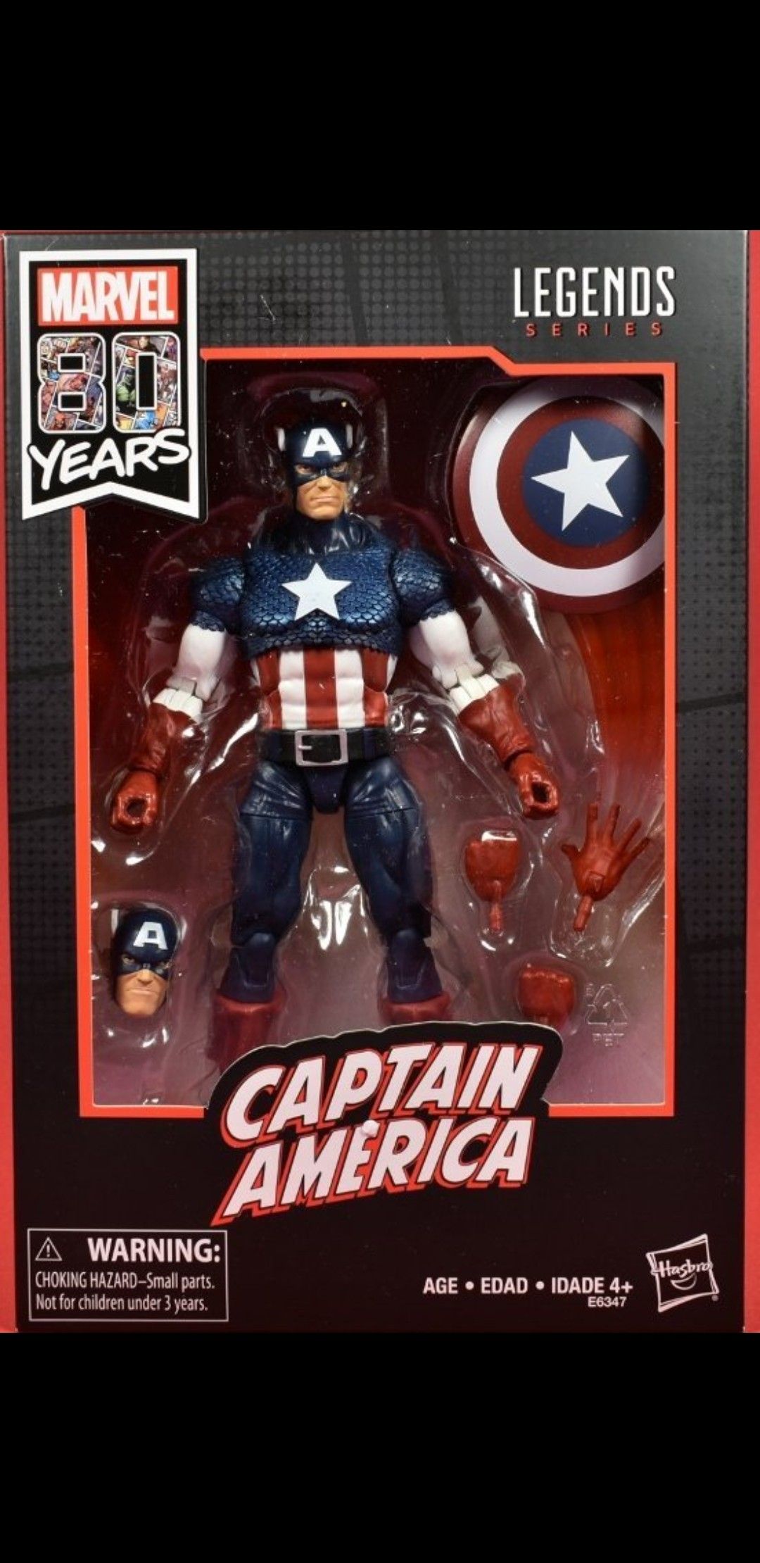 Marvel legends 80th anniversary captain America wal mart exclusive