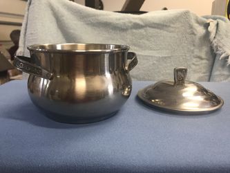 Vintage Monterey Stainless Steel Holloware w/ Lid