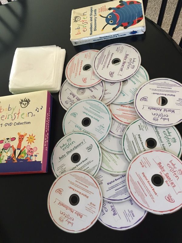 Baby Einstein 17 Dvds Collection With Free Cards For Sale In Fremont Ca Offerup