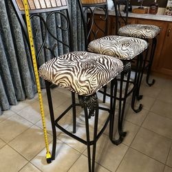 3 Tall  Bar Stools