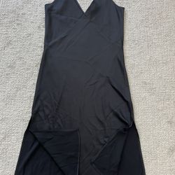 Women Long Satin Nightgown Slips Dress Sexy V Neck Sleepwear 