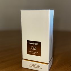 Tom Ford White Suede