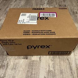 **BRAND NEW** Pyrex Simply Store, Glass Food Storage Containers Set (18-Pack), BPA-Free Lids, Dishwasher & Microwave Safe