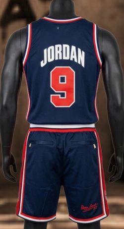 Authentic Michael Jordan 1992 Team USA “Dream Team” Jersey and Shorts set NEW