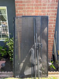 Metal screen doors