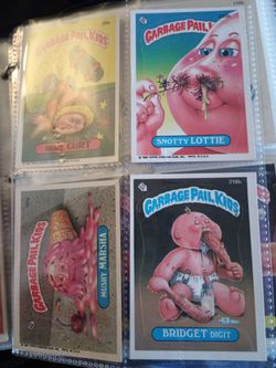 1986 ,87  garbage pail kids