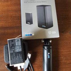 Go Pro Battery and Tripod 