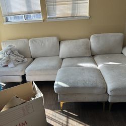 White Amazon Couch 