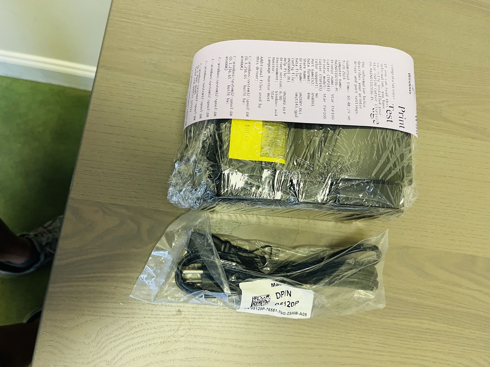Star 100 Printer With Autocut