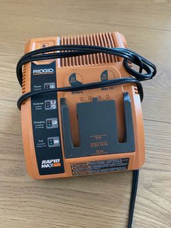 RIDGID Rapid Max Battery Charger