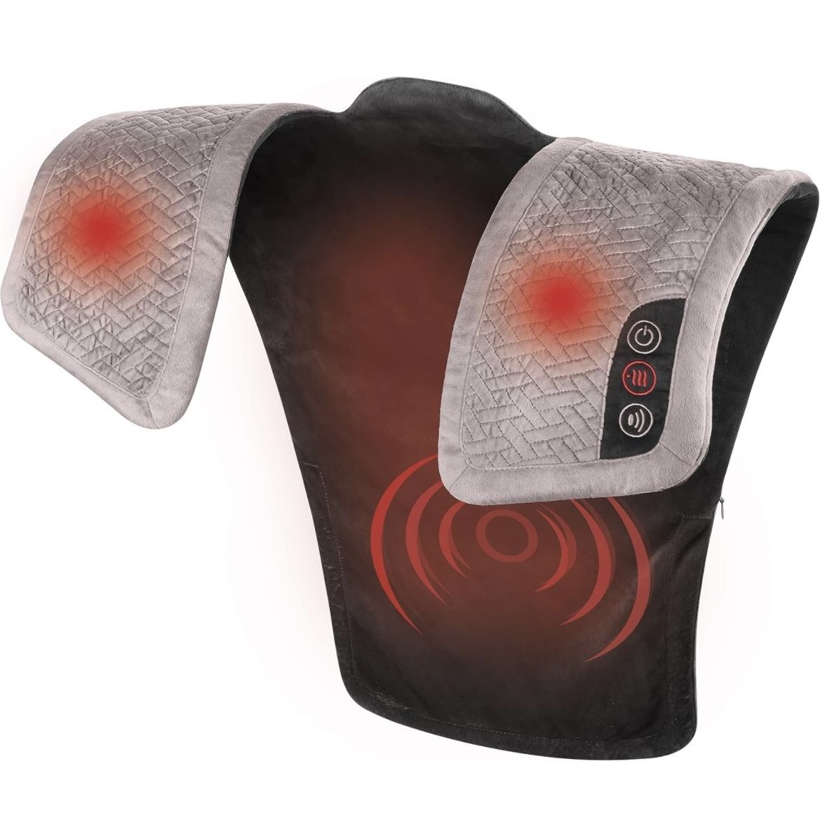 homedics comfort pro elite massaging vibration wrap with heat HoMedics - Vibration Neck and Shoulder Wrap