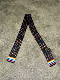 Lv x Takashi Murakami silk multicolor bandeau