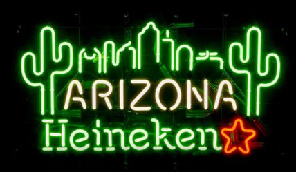 Heineken Arizona Beer Neon Sign