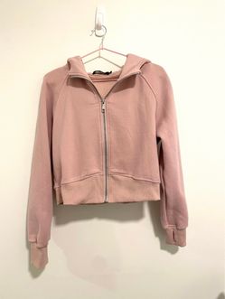 Cropped Pink Hoddie Size S