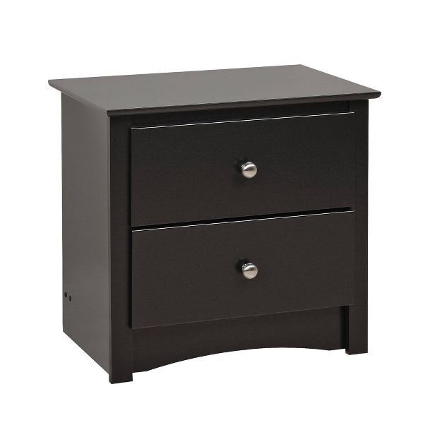 Black nightstand
