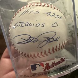 Autographed Baseball Collection 