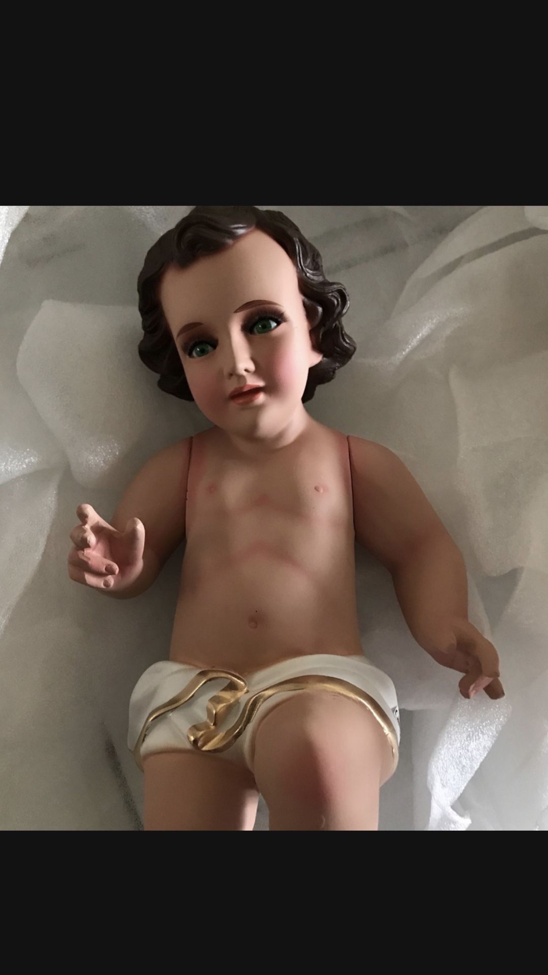 Niño Jesus Se Le Mueven Las Manos Para Bestir Los