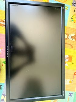 Pair of Office/Desk Monitors (27" ViewSonic & 20" HP) - VESA Mount Ready (No Stands)"