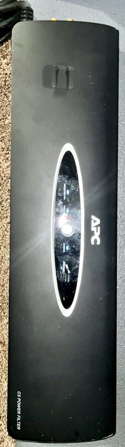 APC C5 Home Theater Power Filter & Surge Protector -10 Outlets, 2 Coax Pairs etc